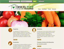 Tablet Screenshot of euskalagro.com